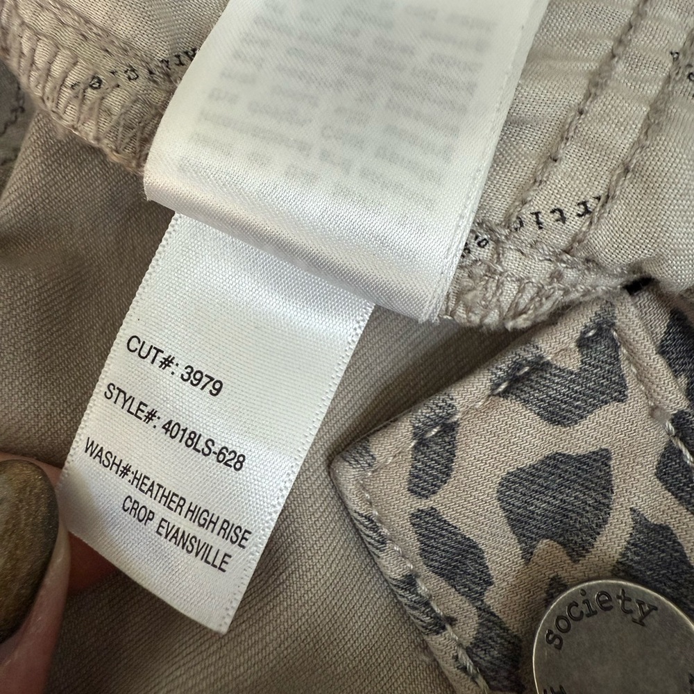 Articles Of Society Animal Print Jeans - Picture 7 of 12
